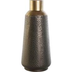 Aluminium Vases Dkd Home Decor Modern Grey and Gold Metal 25 x 25 x 56.5 cm Vase