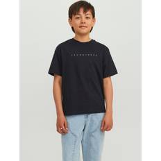 Jack & Jones Jjestar JJ Tee SS Noos Jnr Black