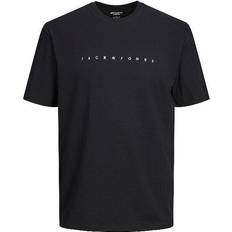 Jack & Jones Text T-shirt För Pojkar Svart