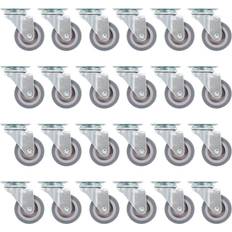 Casters vidaXL Swivel Casters 24 pcs 50 mm