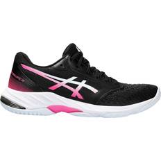 Laced Volleyball Shoes Asics Netburner Ballistic FF 3 W - Black/Hot Pink