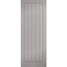 Grey Interior Doors LPD W 30 Vertical Interior Door (x198.1cm)