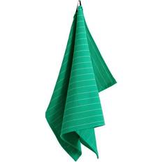 Hay Torchons de cuisine Hay Canteen 52x80 cm Emerald Pinstripe - Vert Torchon de cuisine Vert