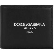 Wallets & Key Holders Dolce & Gabbana Calfskin bifold wallet with logo