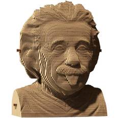 3D cardboard puzzle Albert Einstein [Levering: 4-5 dage]