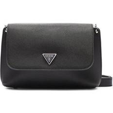 Guess Meridian Flap Crossbody Black One size