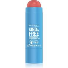 Rimmel Bruna Ögonskuggor Rimmel Kind & Free multifunktionell makeup för ögon, läppar och ansikte Skugga 001 Caramel Dusk 5 g