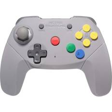 UNNAV Retro Fighters Brawler64 Wireless Edition N64 Controller Nintendo 64 - Grey