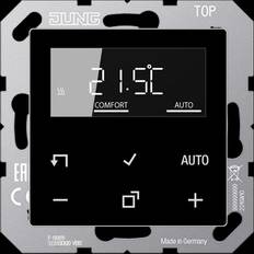 Jung Raumtemperaturregler mit Display Standard TR D A 1790 SW TRDA1790SW