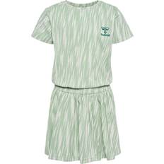 Green dress Hummel Sophia S/S Dress - Silt Green (219944-6117)