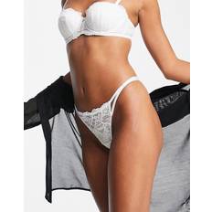 Ann Summers – För bruden – Sexy – Vita stringtrosor spets-Vit/a