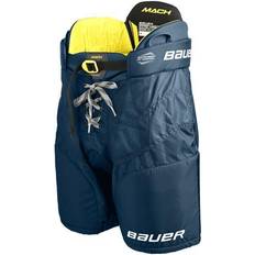 Blå Udespillerbeskyttelse Bauer Hockeybyxa Supreme Mach Yth Navy