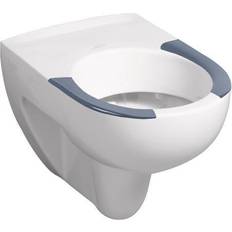 Toilettes Geberit Renova Cuvette suspendue, 203045000, blanc/gris