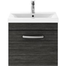 Black Vanity Units for Single Basins Nuie Athena 500