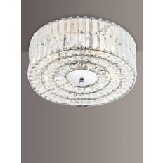 Dar Lighting ERR5250 Errol Crystal Ceiling Flush Light