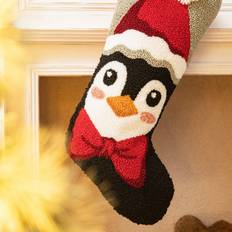 Stockings GlitzHome 20.5"L Polar Bear Penguin Stocking