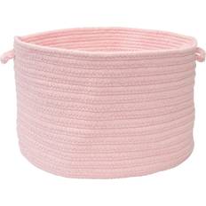 Colonial Mills Bristol Braided Utility Blush Pink 14x14x10 Basket
