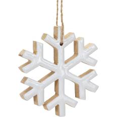 Wood Snowflake Set of 12