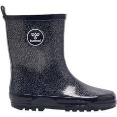 Hummel Rubber Boot Glitter Jr - Black Iris