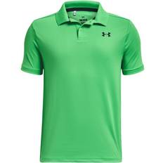 Blå Polotrøjer Børnetøj Under Armour Performance Poloshirt 316 green screen/midnight navy 160-170 cm