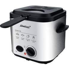 Steba Mini Fritös I Rostfritt Stål Med Fondue-Set 2-i-1
