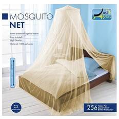 Beige Canopies Relax Elegant Mosquito Net Bed Canopy