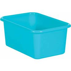 Kid's Room Teacher Created Resources TCR20381 Plastic Storage Bin Teal Small