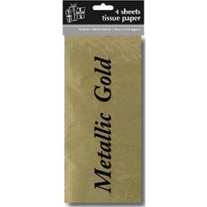 Gold Gift Wrapping Papers Gold Tissue Paper 4 Sheets