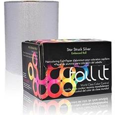 Carte da regalo Framar Star Struck Silver Embossed Rullo Aluminum Foil 12,7 cm x 97,5 m