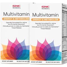 GNC damen multivitamin, energie & stoffwechsel, 180 kapseln, schiff