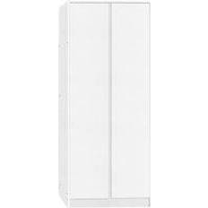 SECONIQUE Malvern White Wardrobe 80x180cm