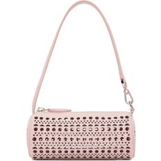 Alaïa Väskor Alaïa Pink Mini Tube Bag 420 ROSE DRAGEE UNI