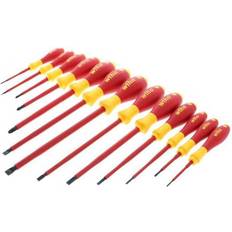 Wiha Slotted Screwdrivers Wiha 32094 Insulated Cushion Grip Phillips Set Slotted Screwdriver