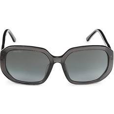 Jimmy Choo Women's Karly 57MM Geometric Black one-size
