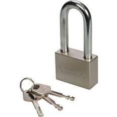 Padlock long Silverline Steel Padlock Long Shackle 40mm
