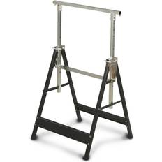 Accessoires de bricolage Tréteau télescopique pliable et réglable en hauteur Holzstar TAB1300