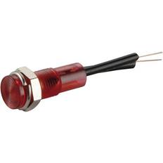 Röda Glödlampor Sedeco B414A 12V-RD Standard indicator light with bulb Red 1 pcs