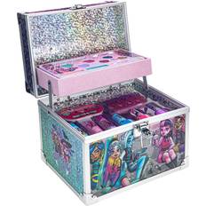 Stylist Toys Monster high townley girl train case makeup set for kids includes lip gloss