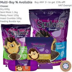 Wildlife World Spikes tasty semi moist hedgehog hog animal pet food 1.3kg