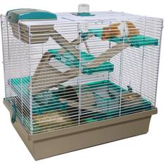 Rosewood PICO Hamsterbur, Genomskinlig, Blågrön, 50