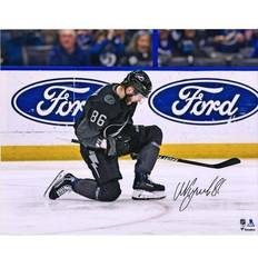 Nikita Kucherov Tampa Bay Lightning Fanatics Authentic Autographed x Black Jersey Goal Celebration Photograph