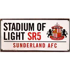 Premiership Soccer Sunderland Logo 7'' x 16'' Street Sign