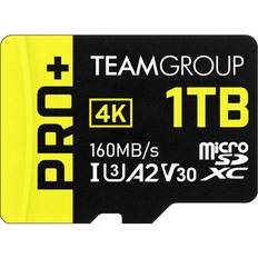 Nintendo card Team 1tb pro microsdhc uhs-i/u3 class 10 memory card with adapter, speed up to