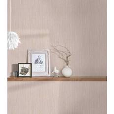 A.S. Creation Vliestapete Streifen Rosa-Grau FSC
