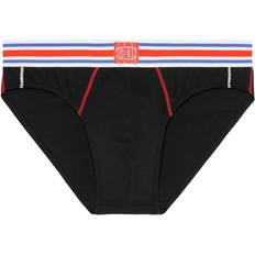 Hom Kalsonger Hom Tie Break Sports Contrast Micro Brief, Black