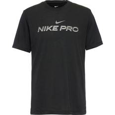 Nike Dri-FIT Men's Fitness T-Shirt - Black