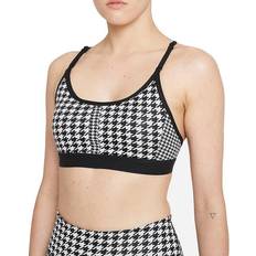 Nike Dri-fit Indy Icon Clash Women's Sport-BH - Black/Chile Red