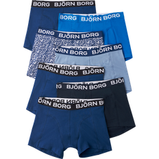 Wit Boxers Björn Borg Core Boxer 7-pack - Blue/Print/Navy Blue (10002409-MP002)