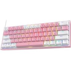 Redragon Keyboards Redragon K617 Fizz 60% Wired RGB Gaming Keyboard