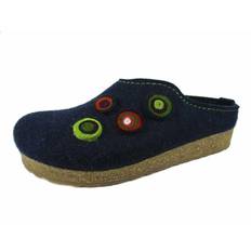 Felt slipper Haflinger KANON Ladies Felt Wide Fit Mule Slippers Captain: EUR HAFW EUR40